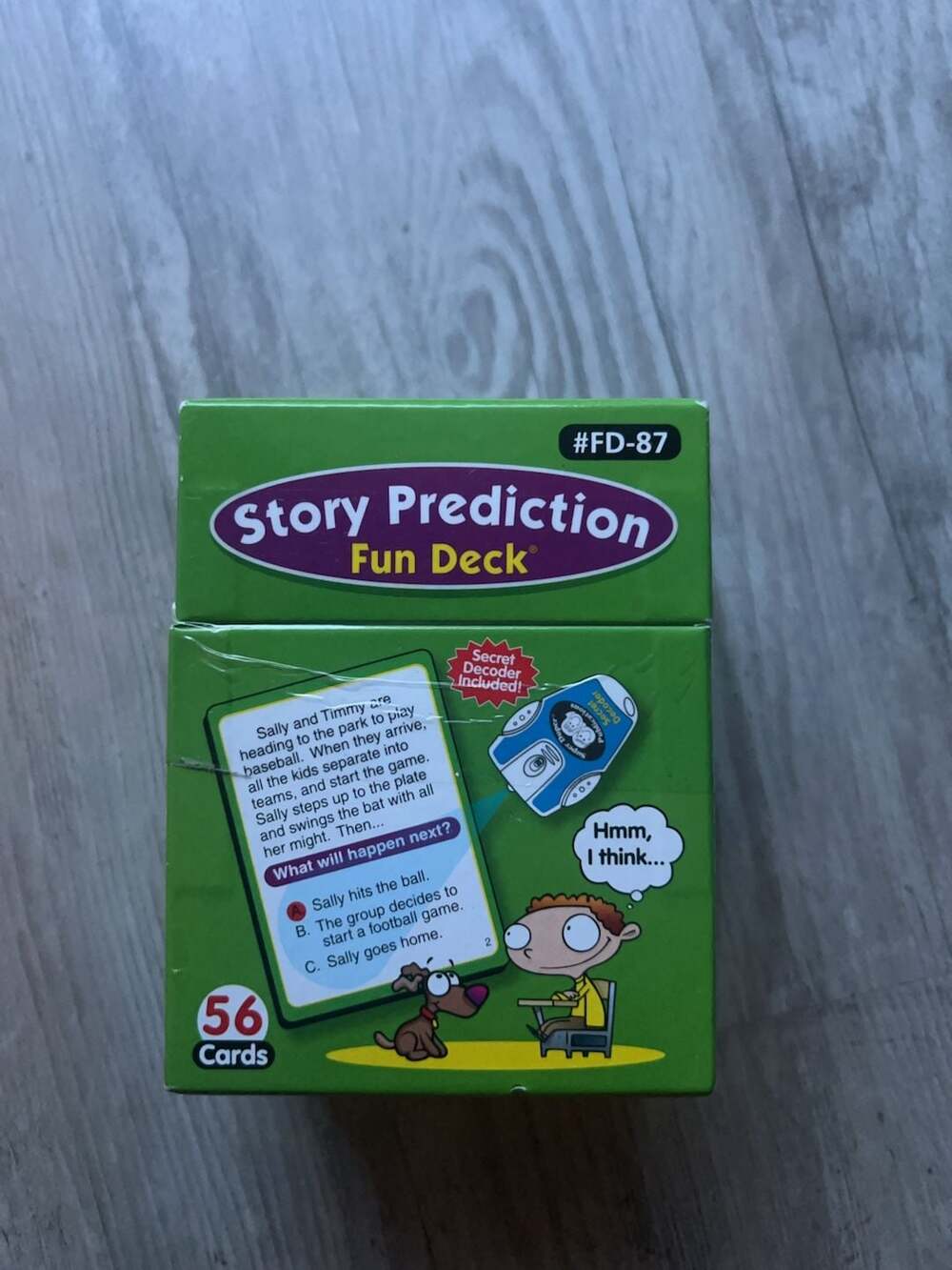 Super Duper Publications Story Prediction Fun Deck #FD-87